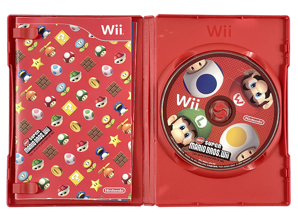 WII New Super Mario Bros. Wii (JPN Ver)