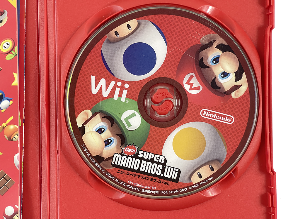 WII New Super Mario Bros. Wii (JPN Ver)