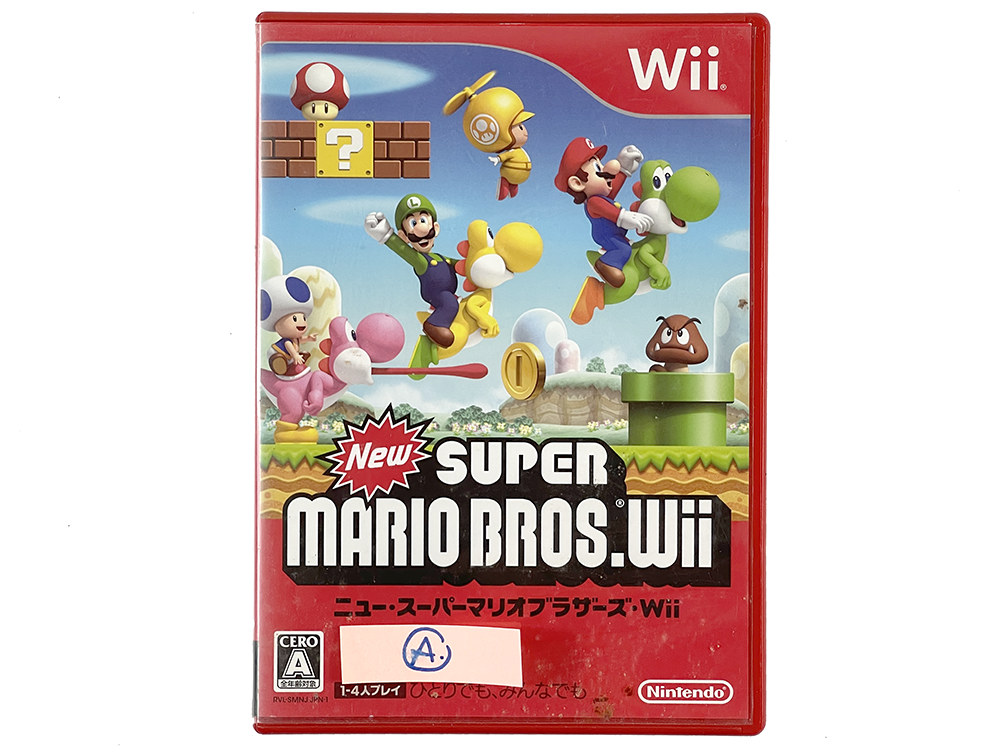 WII New Super Mario Bros. Wii (JPN Ver)