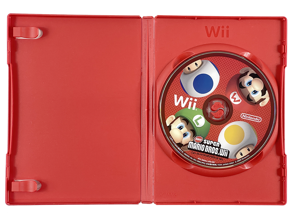 WII New Super Mario Bros. Wii (JPN Ver)