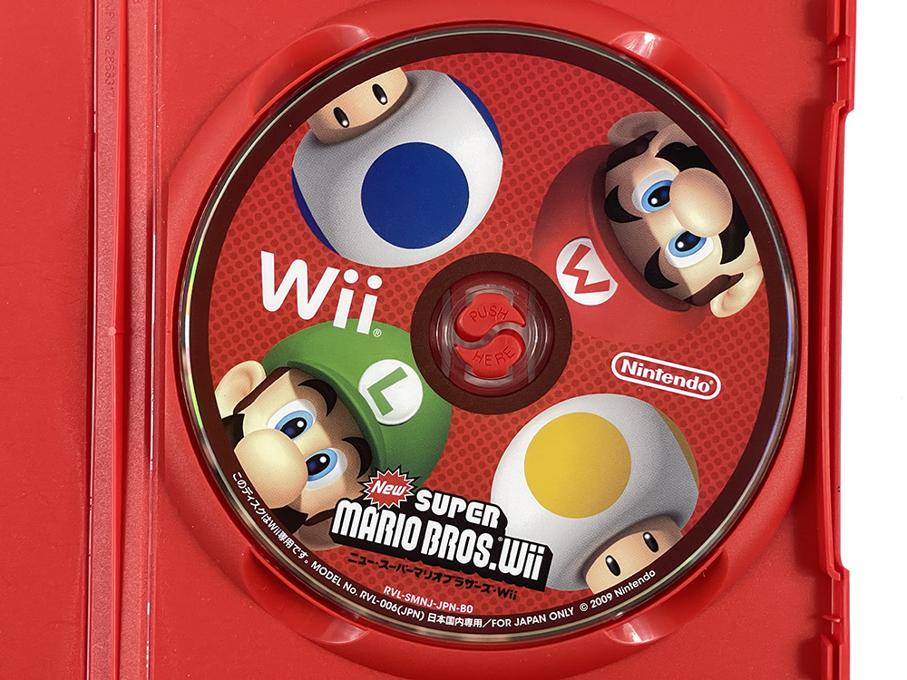 WII New Super Mario Bros. Wii (JPN Ver)