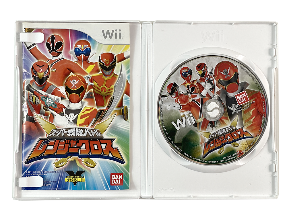 WII Super Sentai Battle: Ranger Cross (JPN Ver)