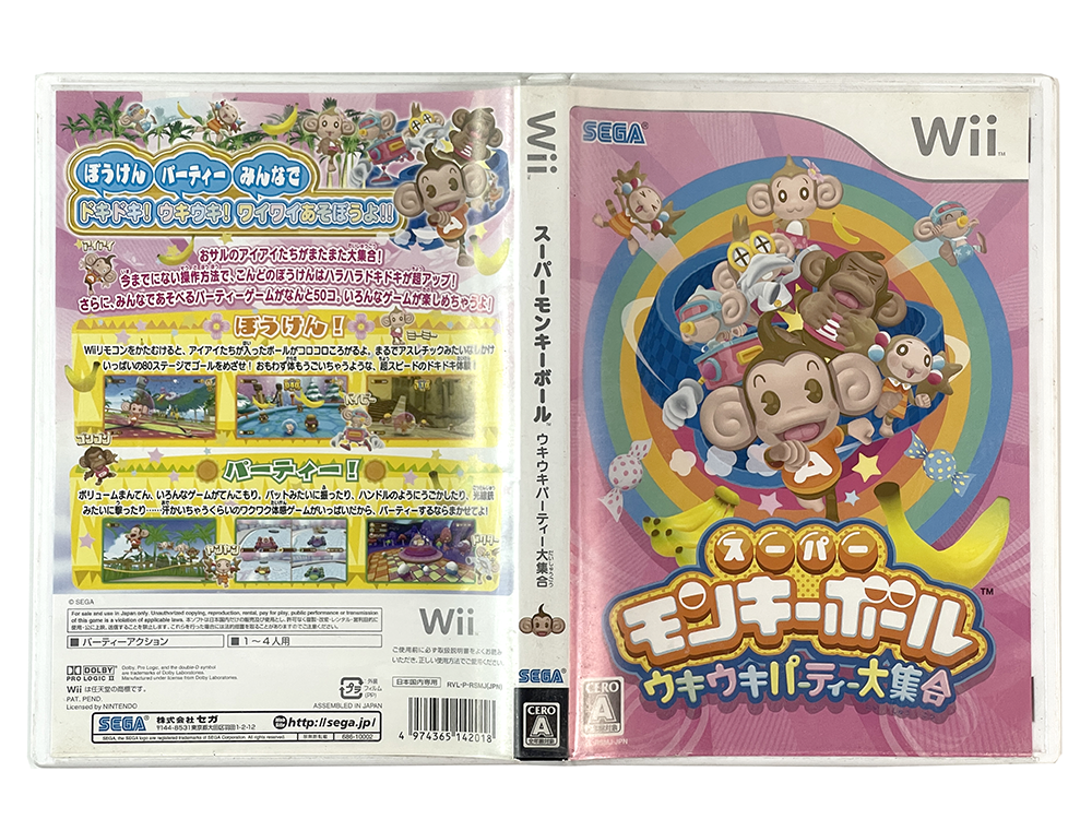 WII Super Monkey Ball (JPN Ver)