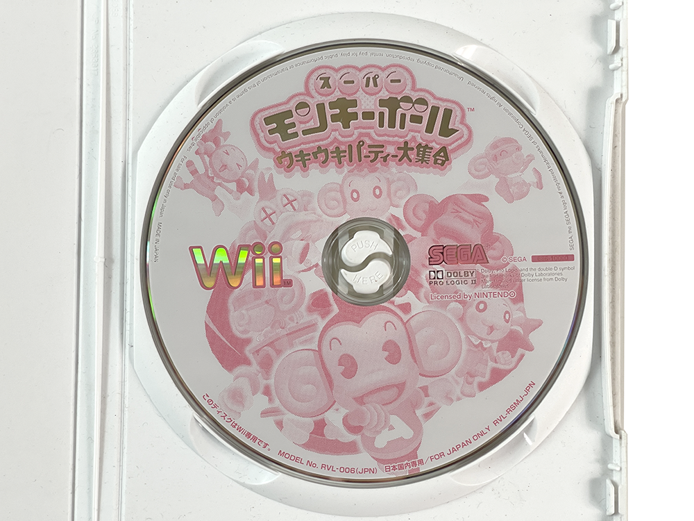 WII Super Monkey Ball (JPN Ver)