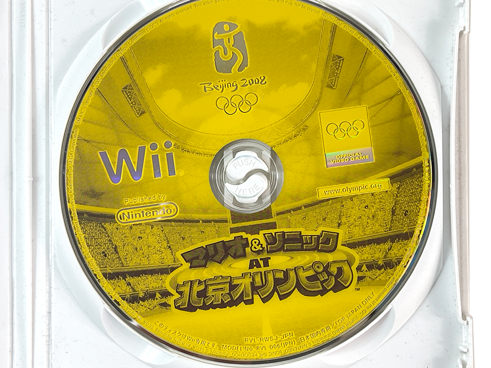 WII Mario and Sonic at the Olympic Games (JPN Ver)