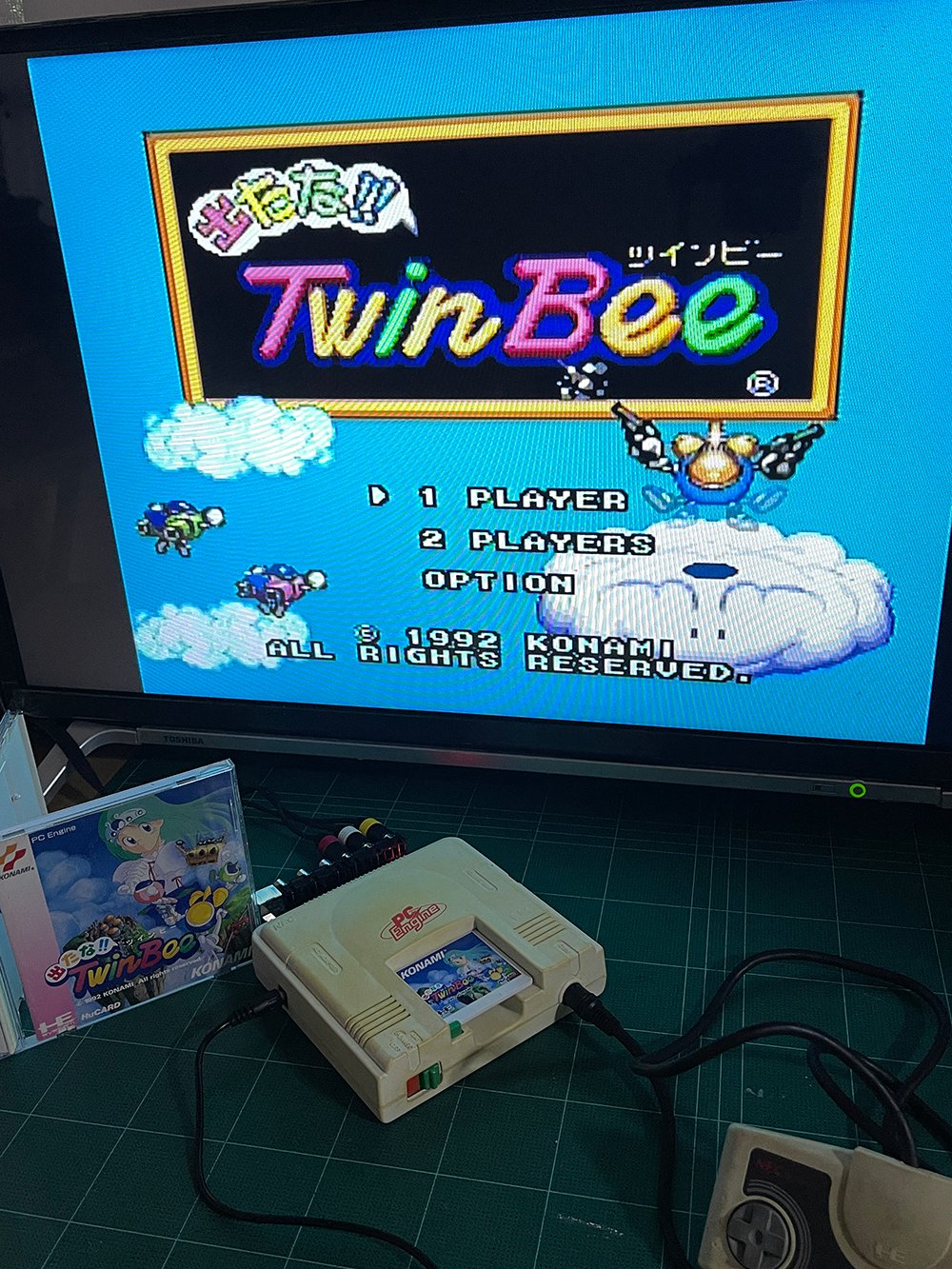 PCE Detana!! TwinBee (JPN Ver)