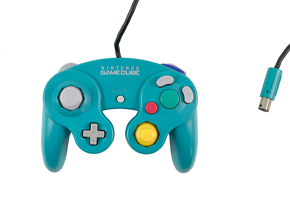 Nintendo GameCube Controller Emerald Blue DOL-003