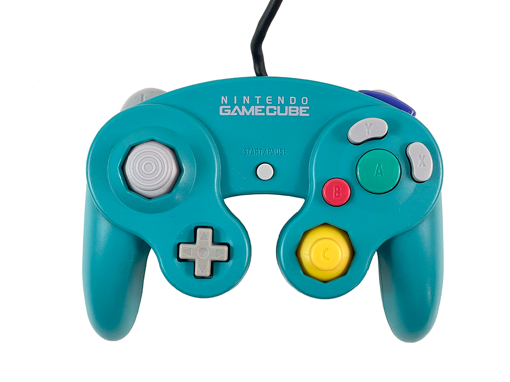 Nintendo GameCube Controller Emerald Blue DOL-003