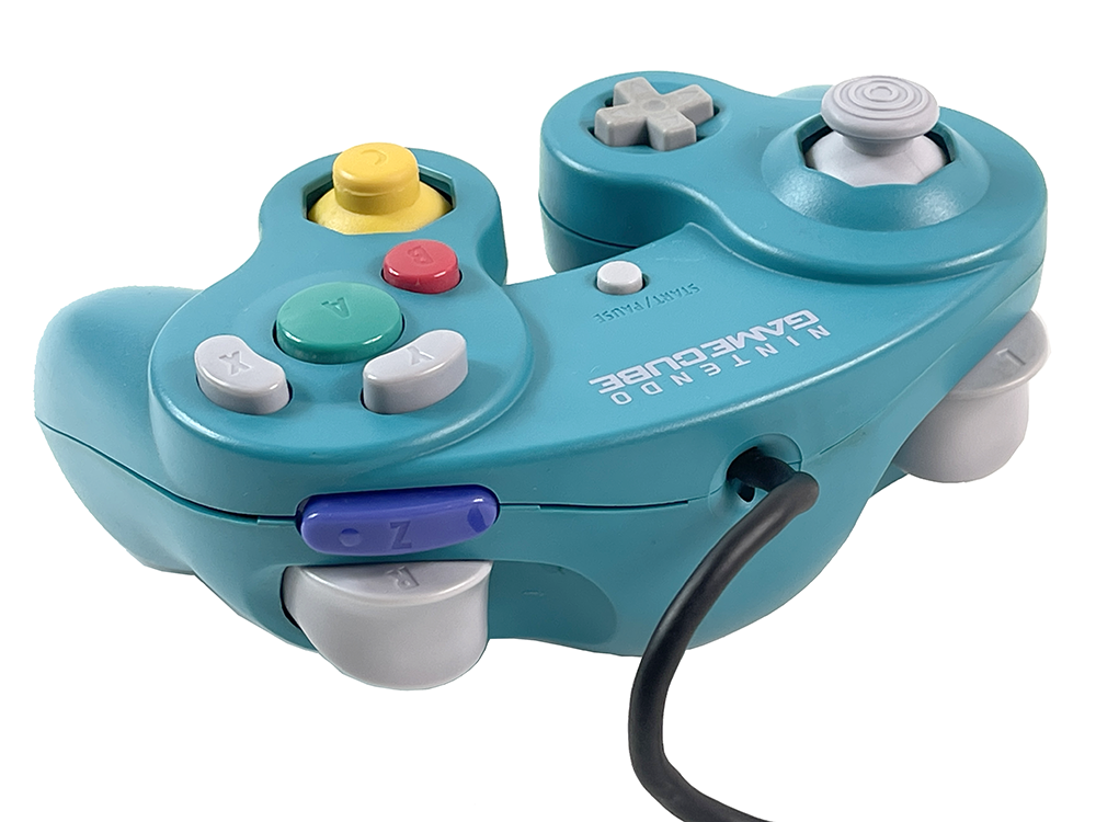 Nintendo GameCube Controller Emerald Blue DOL-003