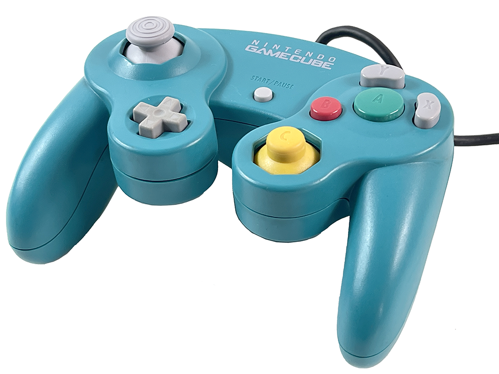 Nintendo GameCube Controller Emerald Blue DOL-003