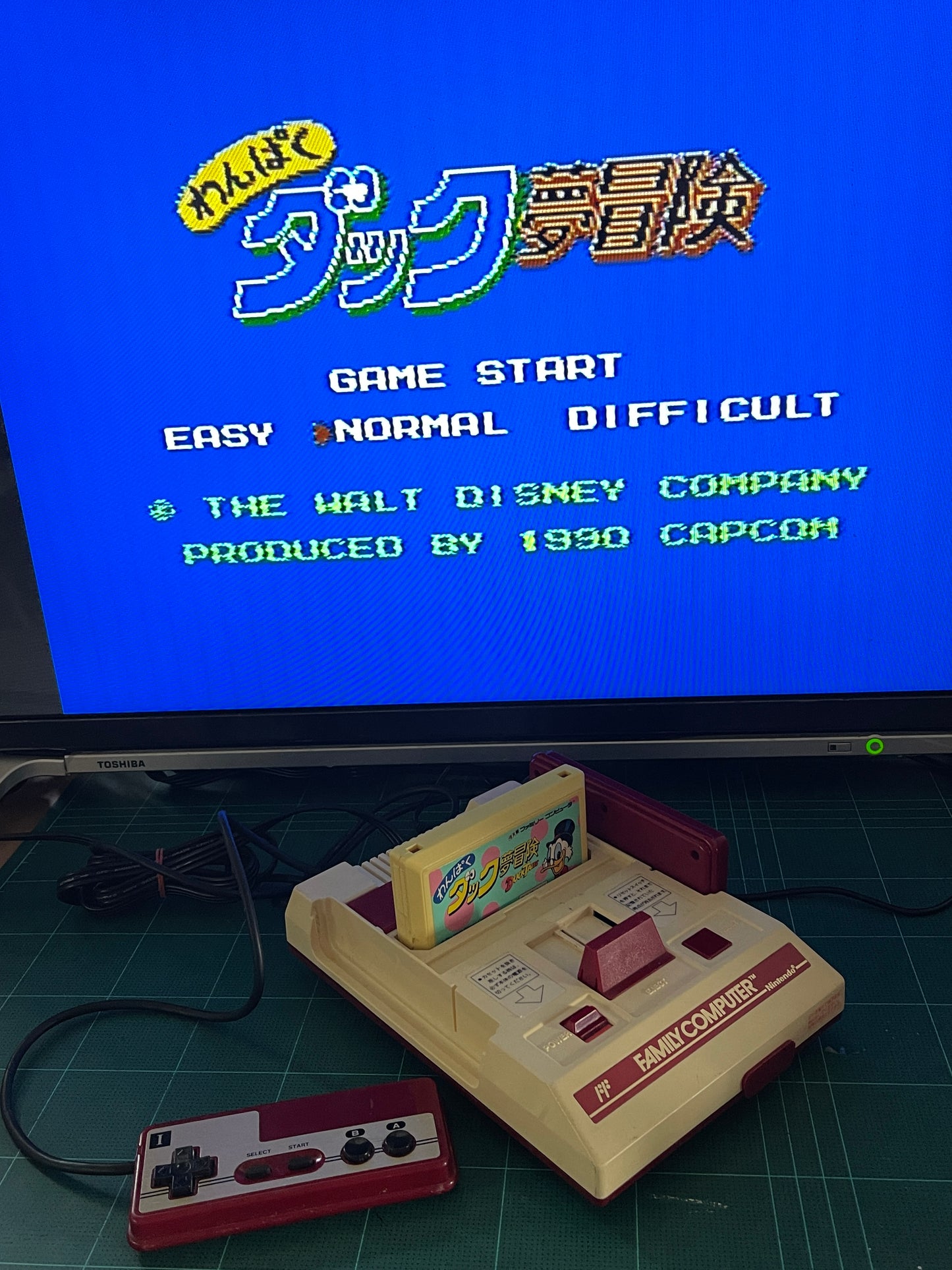FC Disney's DuckTales (JPN Ver, Loose Cartridge)