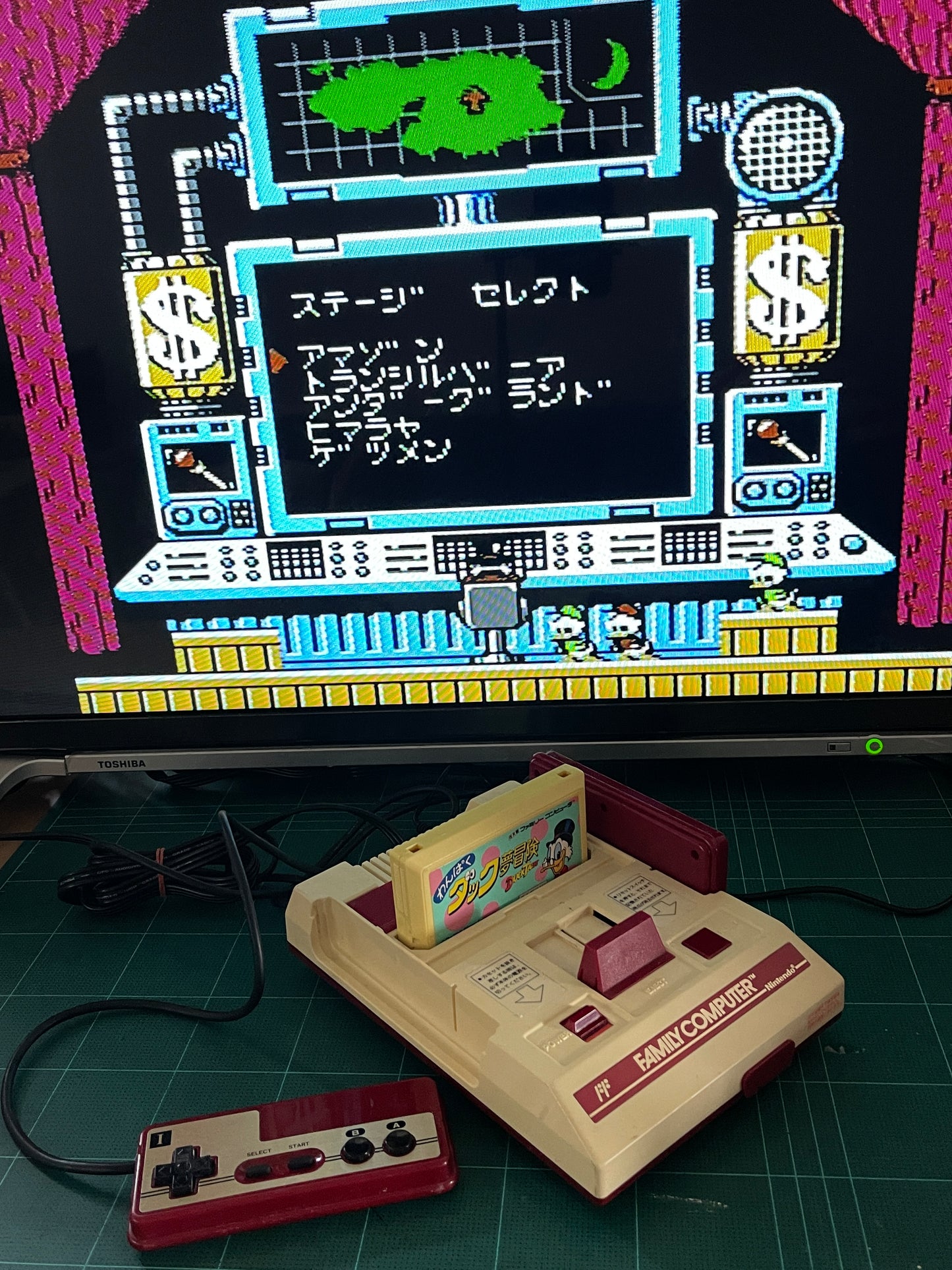 FC Disney's DuckTales (JPN Ver, Loose Cartridge)