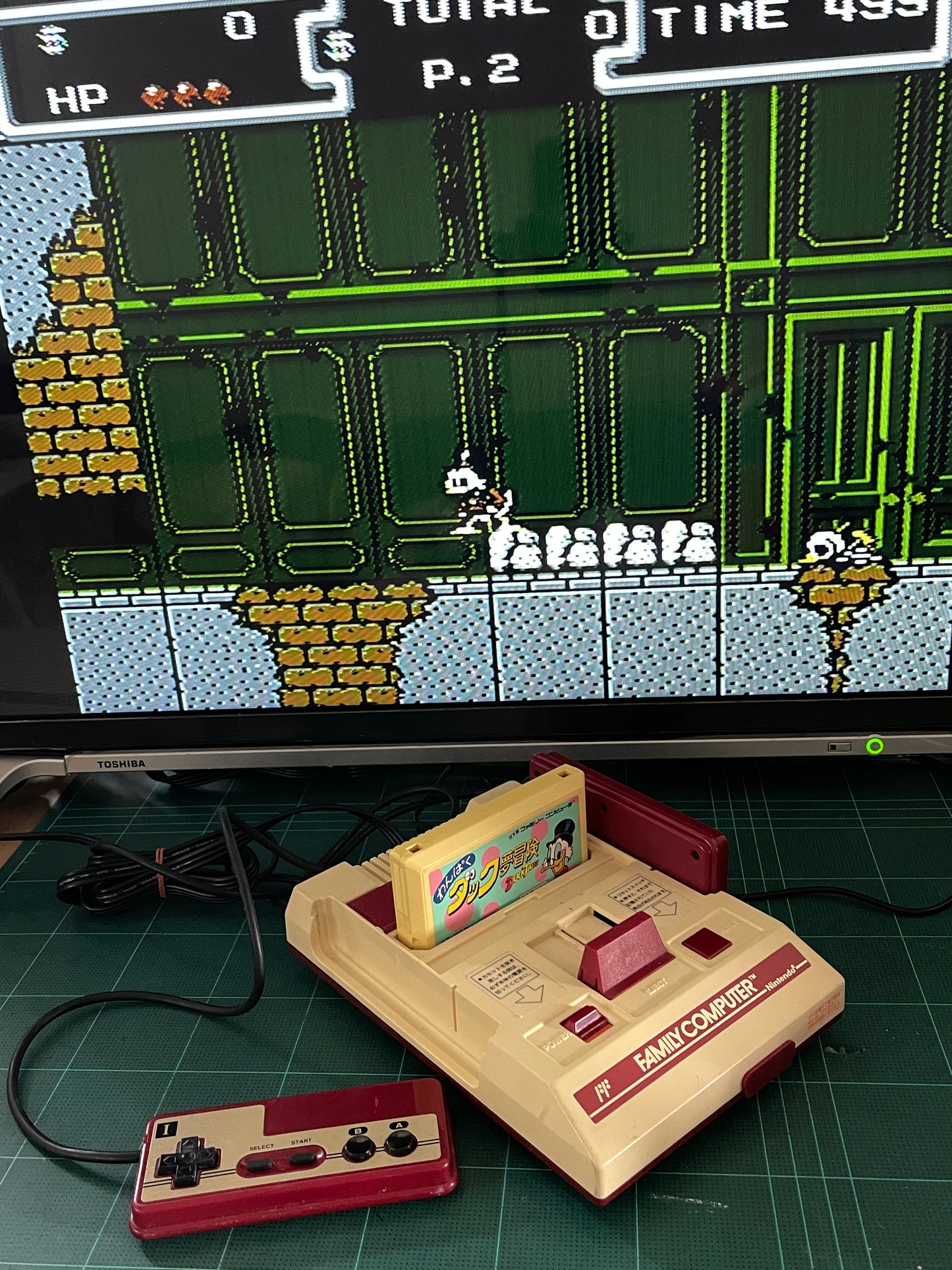 FC Disney's DuckTales (JPN Ver, Loose Cartridge)