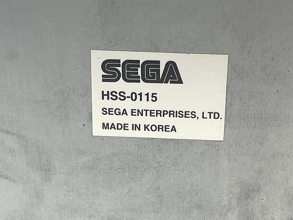 Sega SATURN Racing Wheel HSS-0115