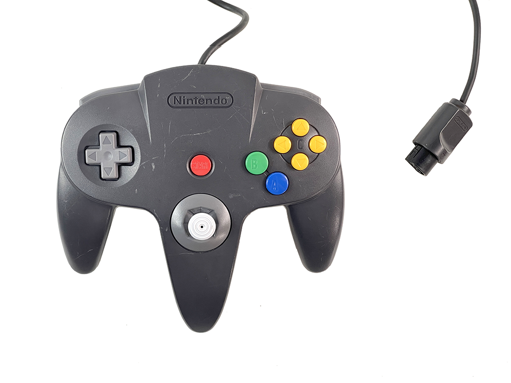 N64 Controller NUS-005 (BLACK/ GRAY)