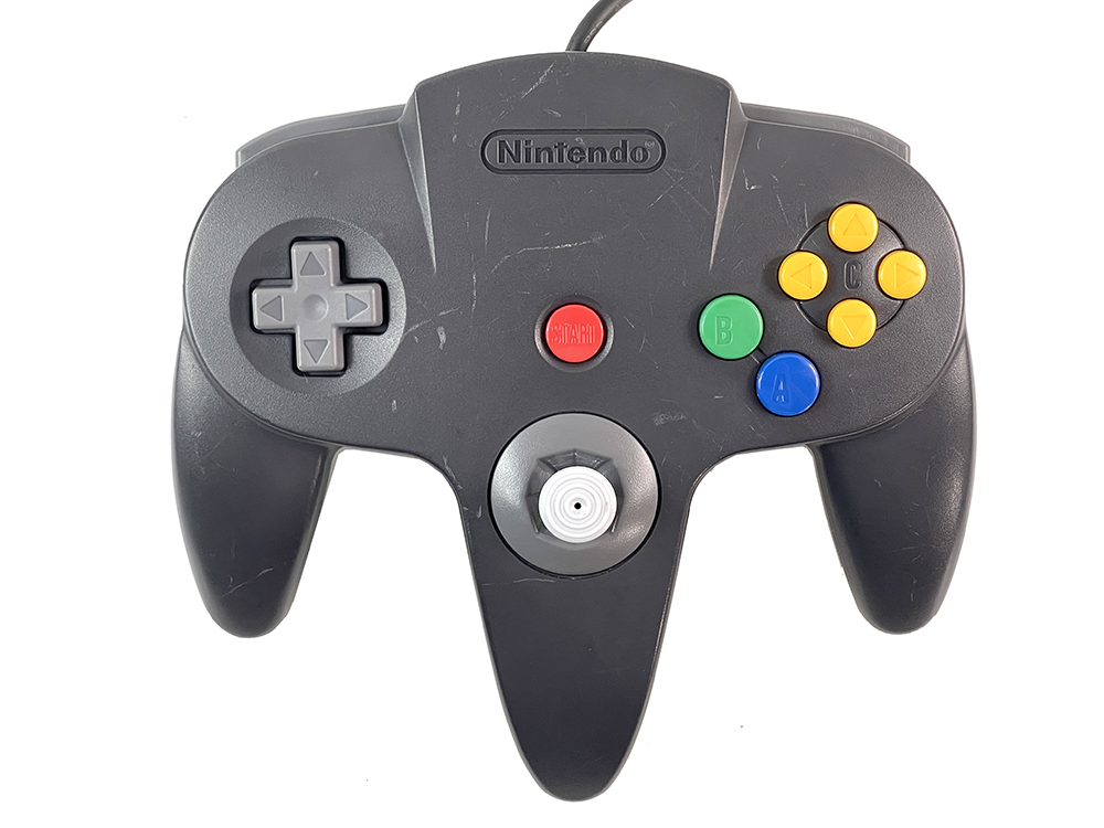 N64 Controller NUS-005 (BLACK/ GRAY)