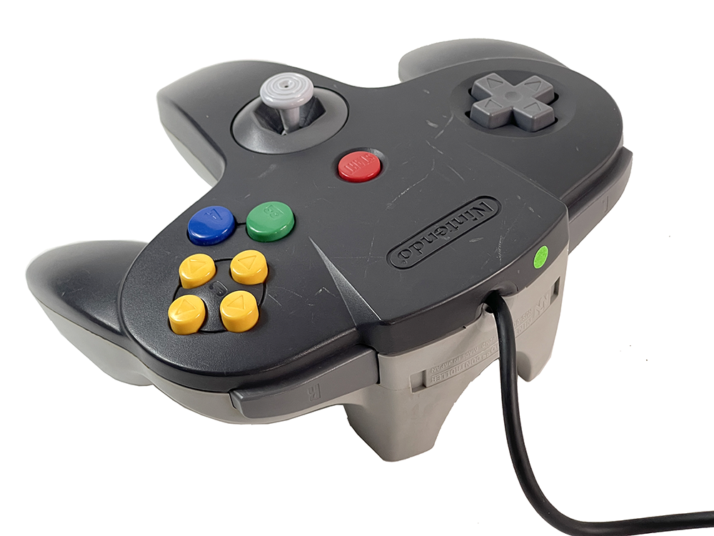 N64 Controller NUS-005 (BLACK/ GRAY)
