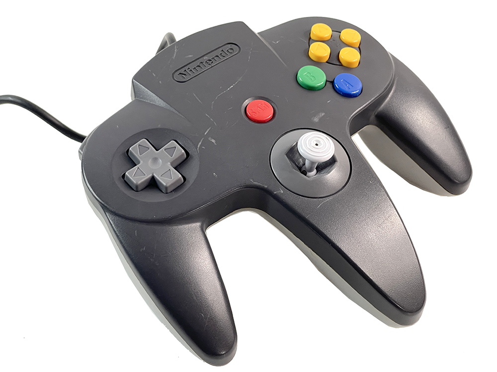 N64 Controller NUS-005 (BLACK/ GRAY)