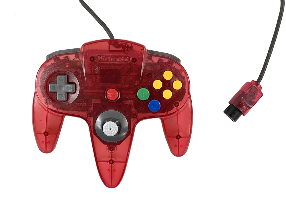 N64 Controller NUS-005 (RED Clear)