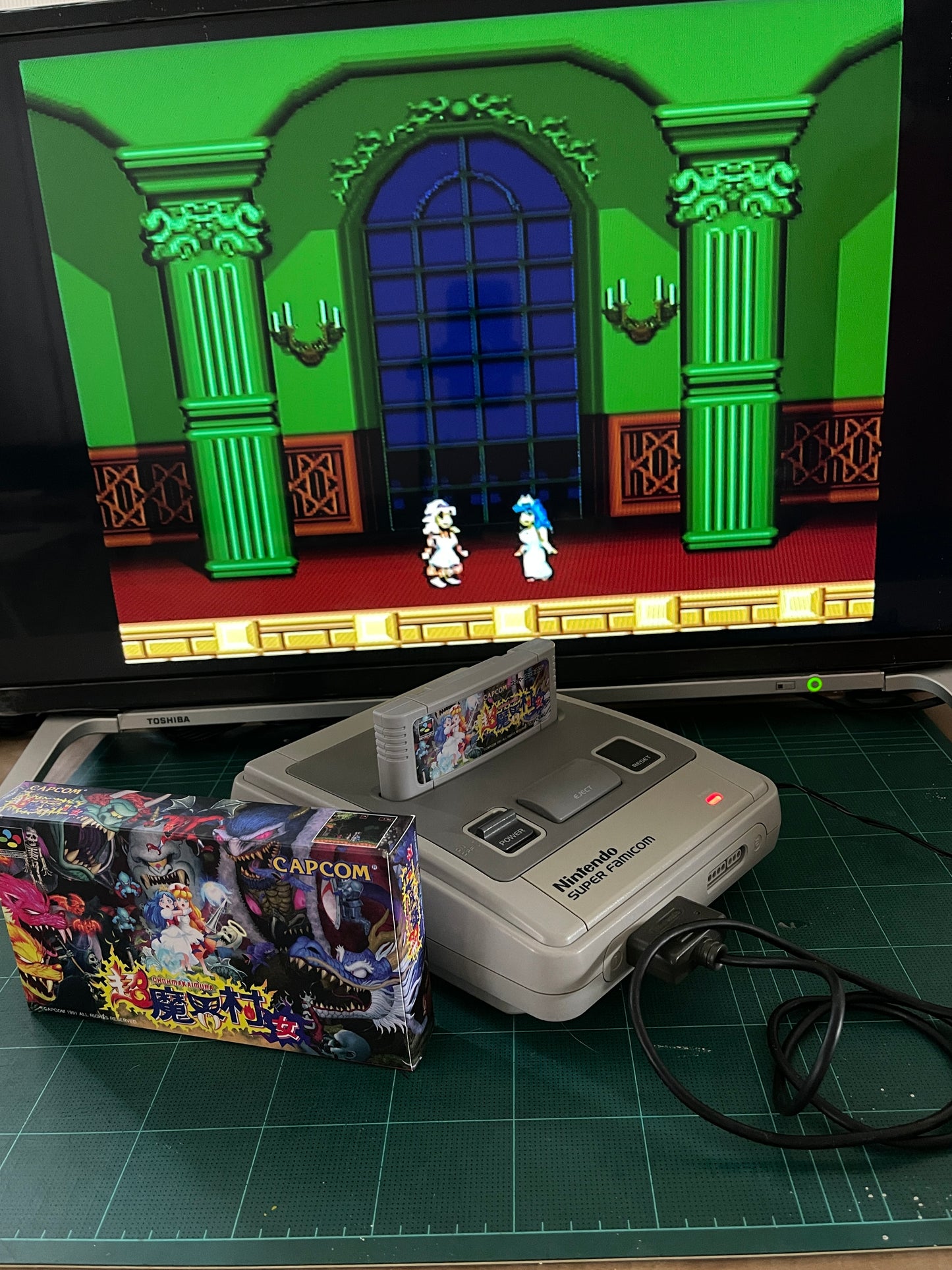 SFC Chou Makaimura/ Super Ghosts n Goblins (NEW Physics Homebrew, JPN Ver)