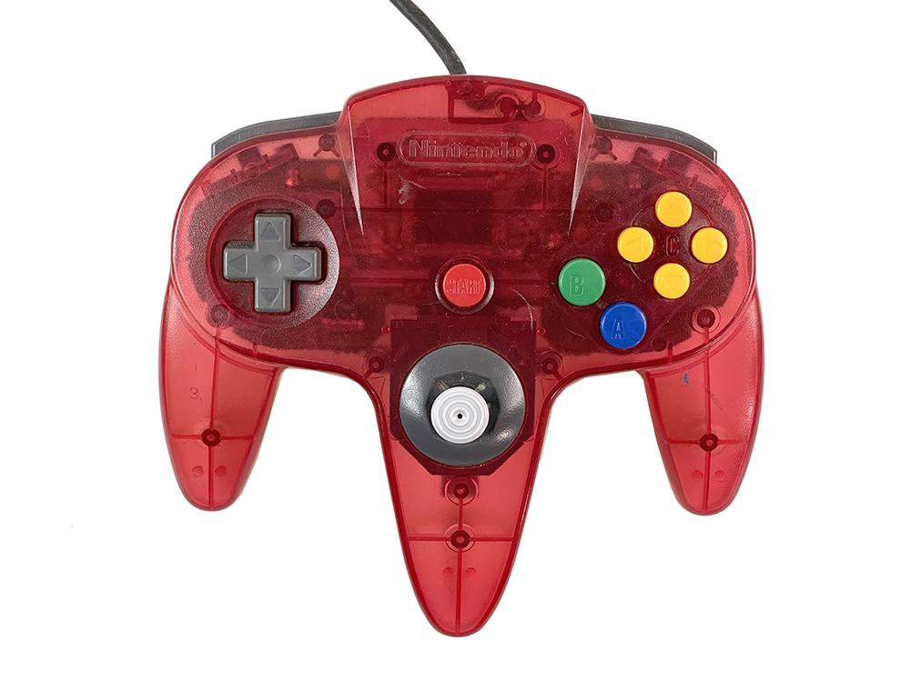 N64 Controller NUS-005 (RED Clear)