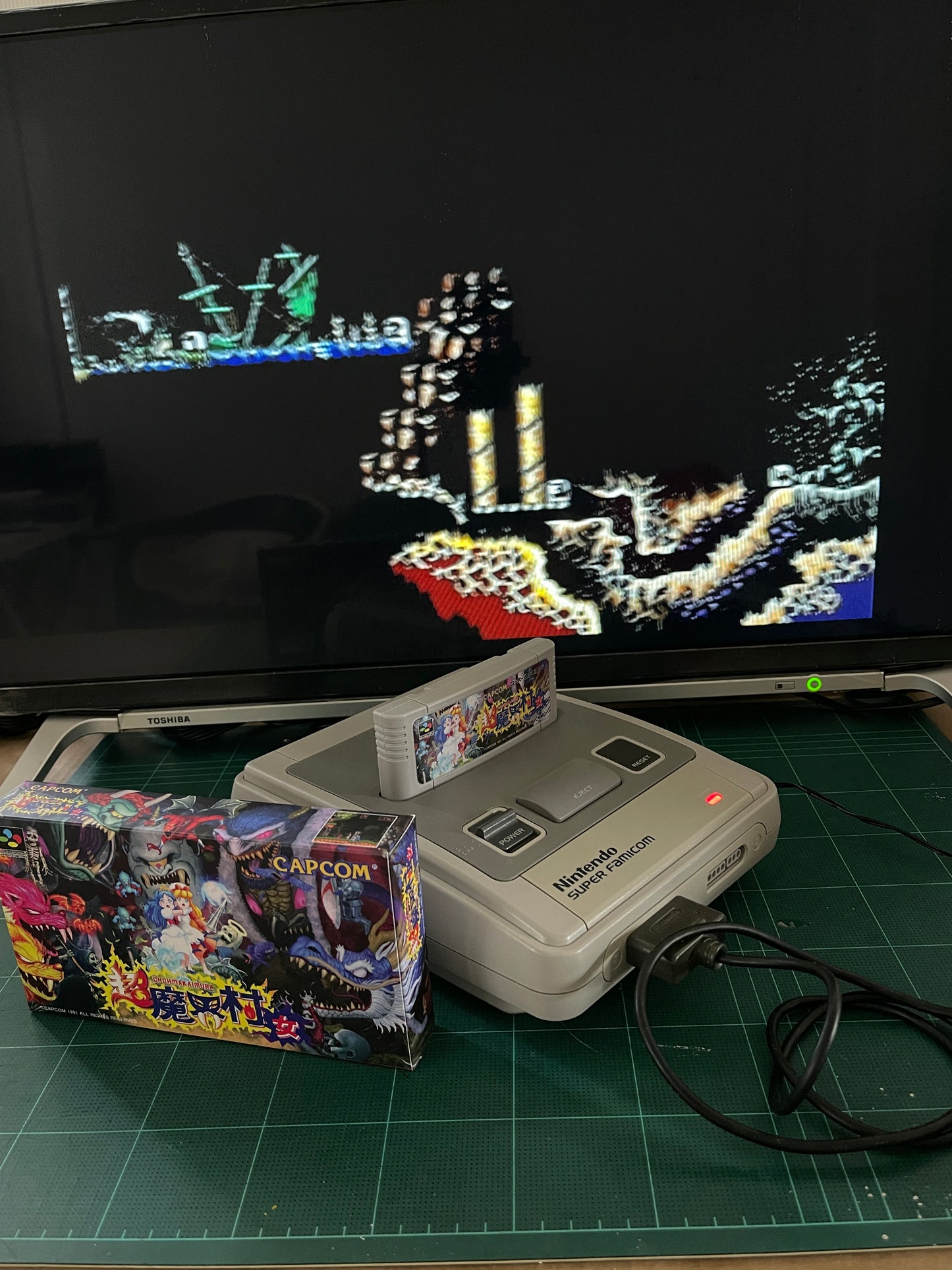 SFC Chou Makaimura/ Super Ghosts n Goblins (NEW Physics Homebrew, JPN Ver)