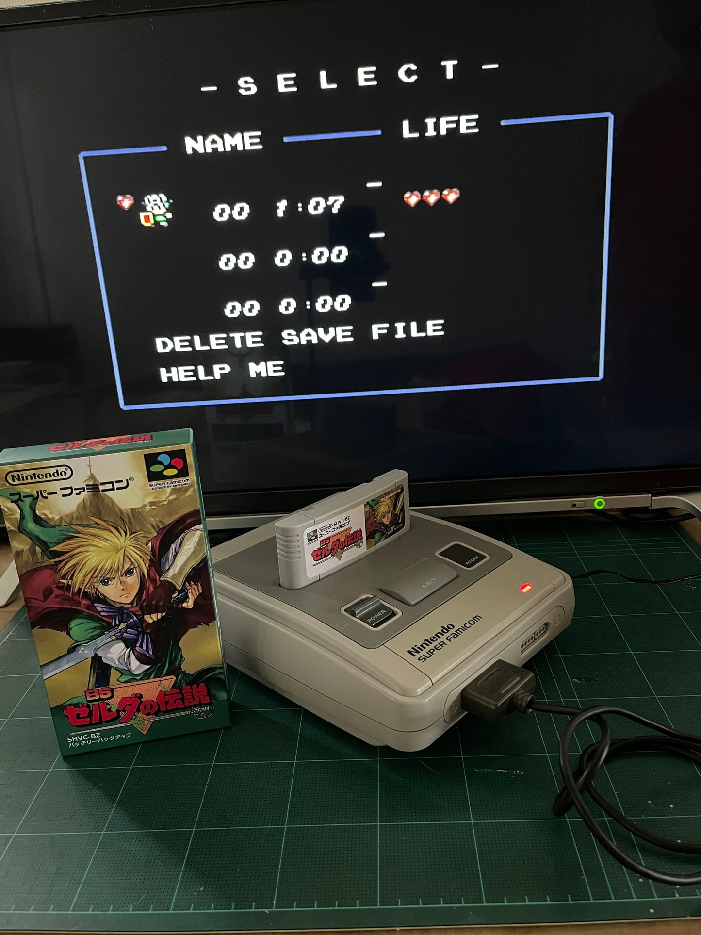 SFC BS Zelda no Densetsu (NEW Physics Homebrew, JPN Ver)