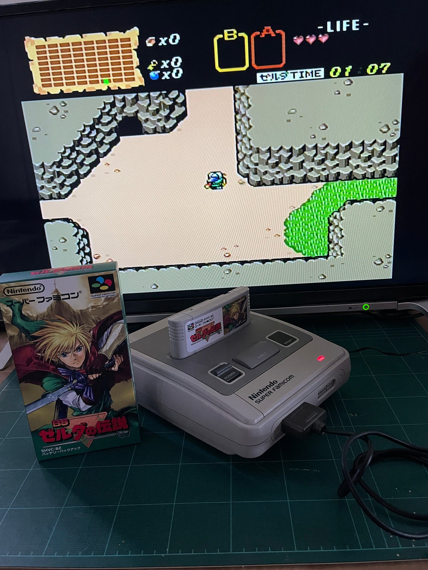 SFC BS Zelda no Densetsu (NEW Physics Homebrew, JPN Ver)