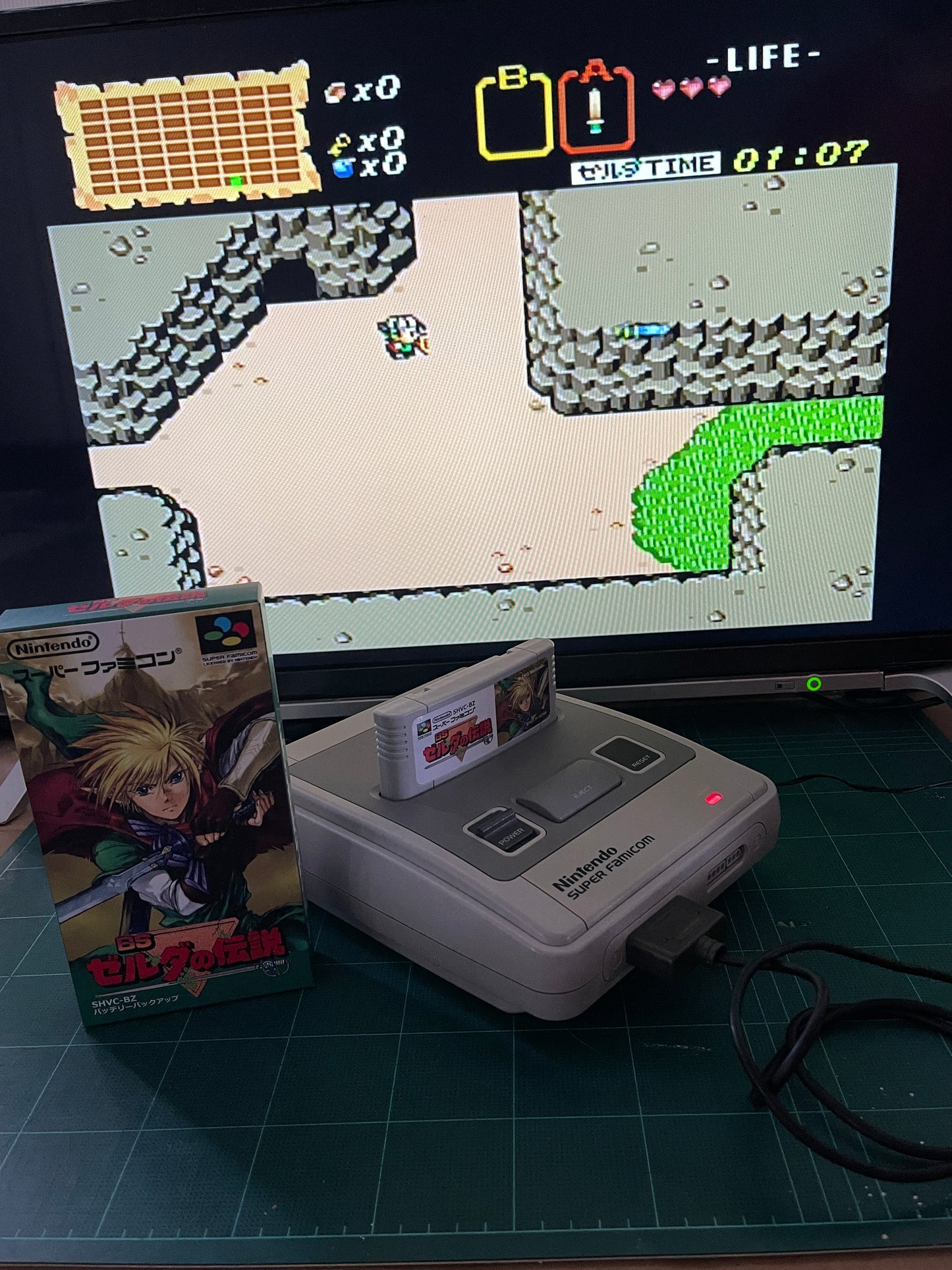 SFC BS Zelda no Densetsu (NEW Physics Homebrew, JPN Ver)