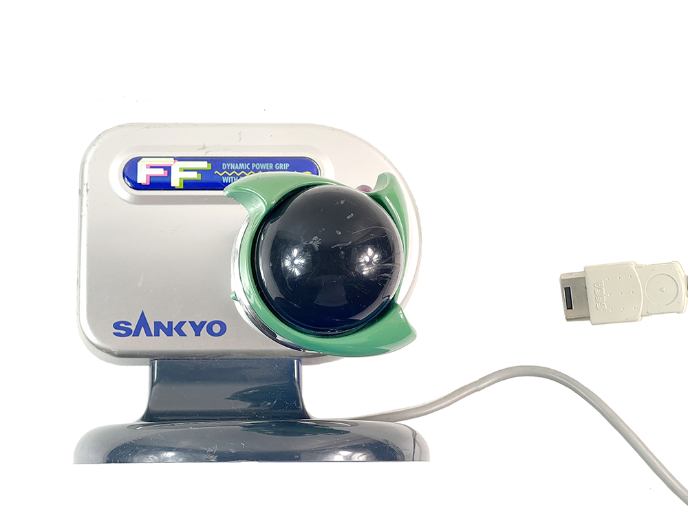 Sega SATURN SANKYO FF Dynamic Power Grip Pachinko Controller (NOT TESTED)