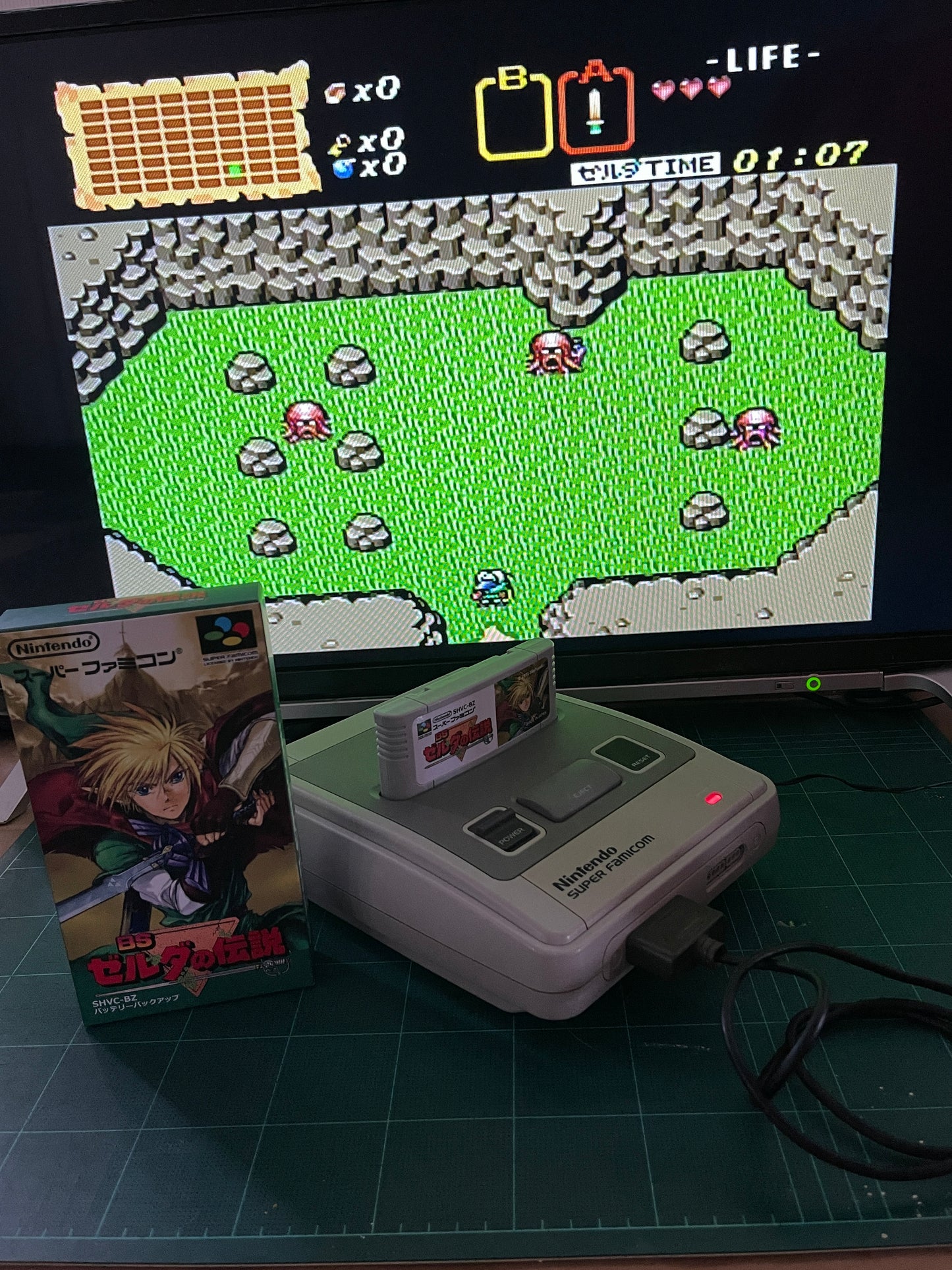 SFC BS Zelda no Densetsu (NEW Physics Homebrew, JPN Ver)