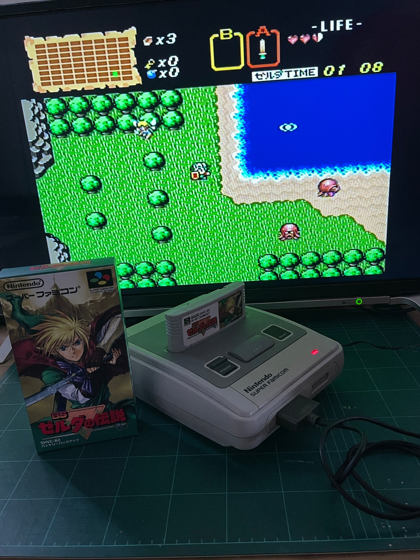 SFC BS Zelda no Densetsu (NEW Physics Homebrew, JPN Ver)
