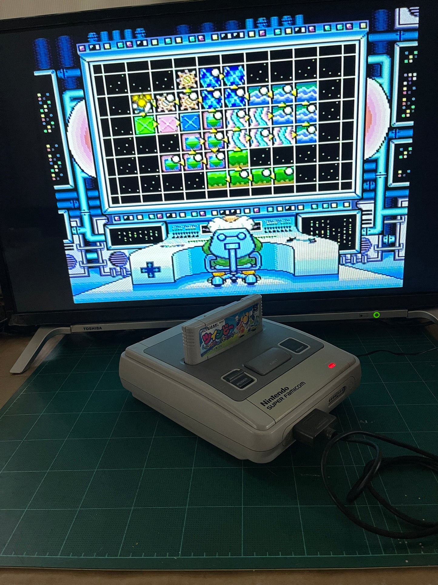 SFC Twin Bee Rainbow Bell Adventure (JPN Ver, Loose Cartridge)