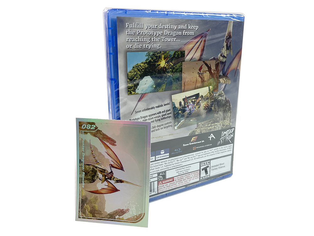 (NEW) PS4 Panzer Dragoon: Remake (#377 Limited Run, US VER)