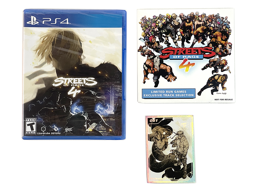 (NEW) PS4 Streets of Rage 4 (#332 Limited Run, US VER)