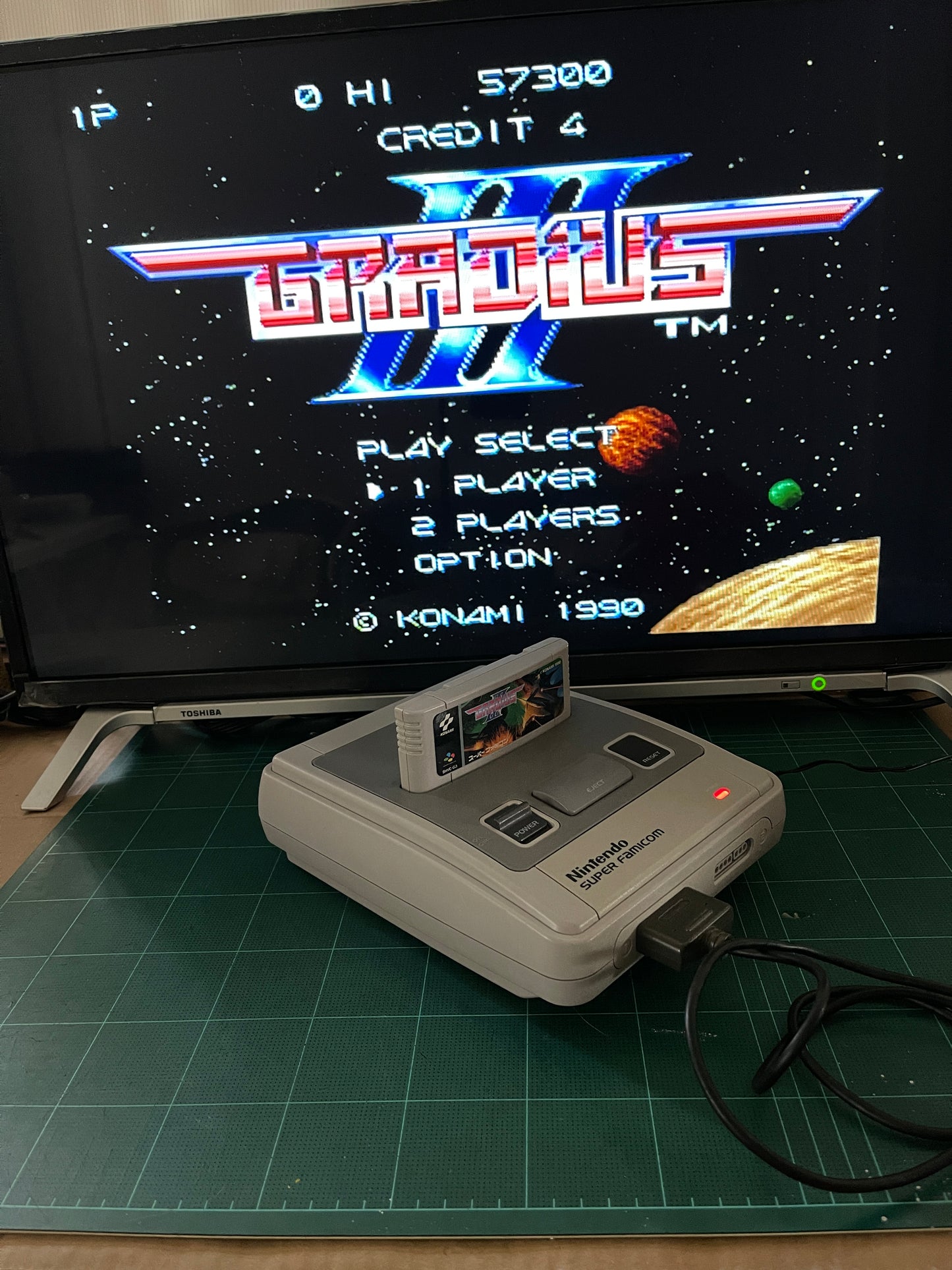 SFC Gradius III (JPN Ver, Loose Cartridge)
