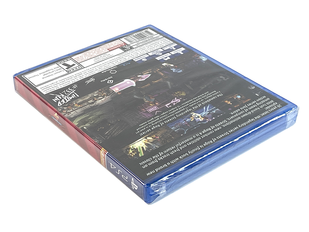 (NEW) PS4 Streets of Rage 4 (#332 Limited Run, US VER)