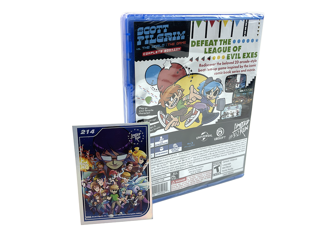 (NEW) PS4 Scott Pilgrim vs. the World: The Game (#382 Limited Run, US VER)