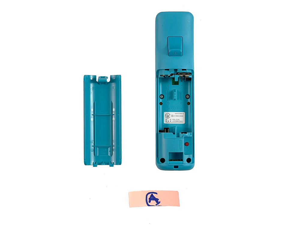 Nintendo Wii Controller + Wii MotionPlus Blue RVL-003 (JPN Ver)
