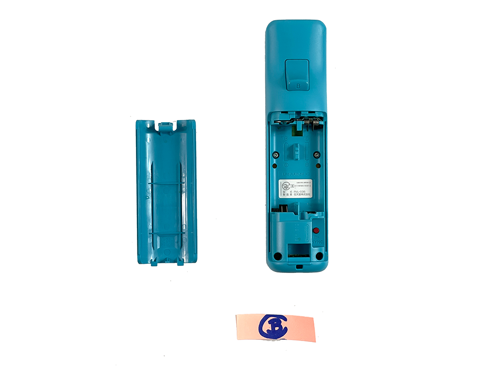 Nintendo Wii Controller + Wii MotionPlus Blue RVL-003 (JPN Ver)