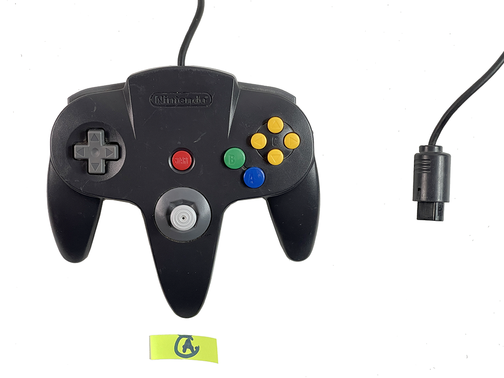 N64 Controller NUS-005 (BLACK/ GRAY)