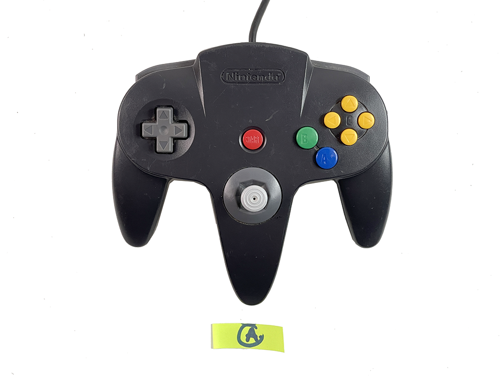N64 Controller NUS-005 (BLACK/ GRAY)