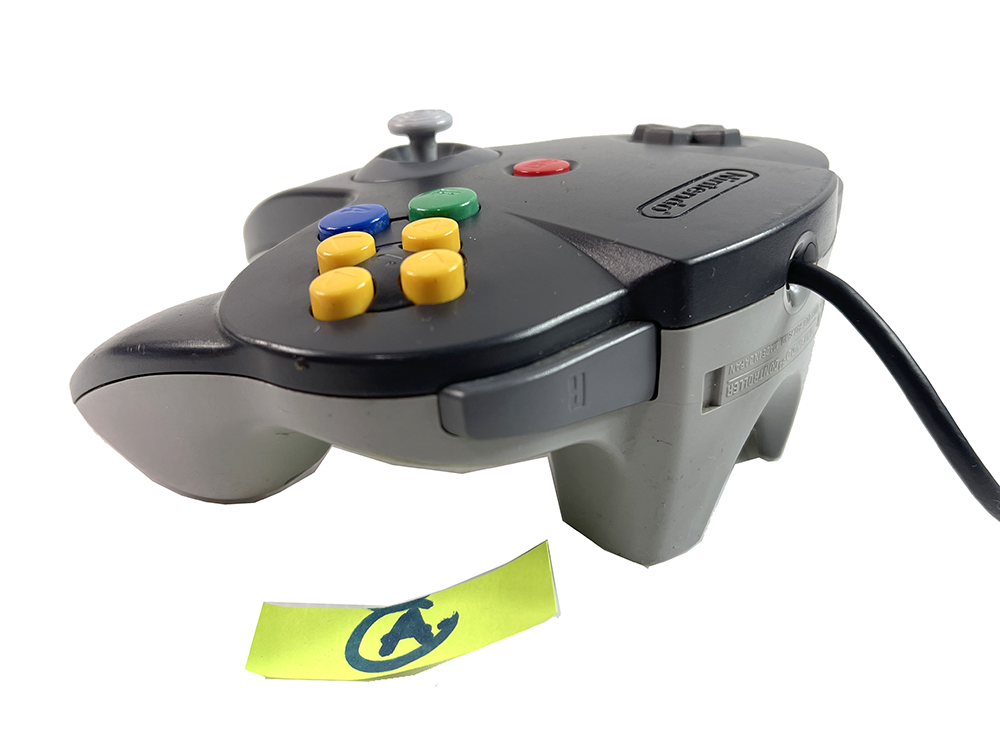 N64 Controller NUS-005 (BLACK/ GRAY)