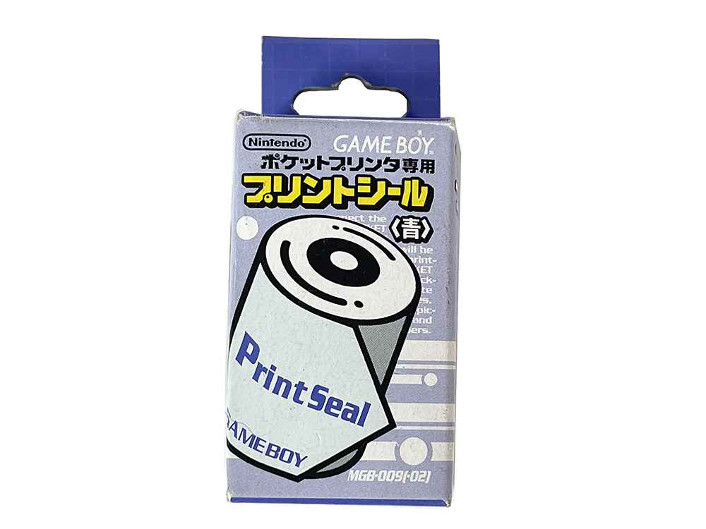 Nintendo GameBoy Print Seal MGB-009 (02) (Blue Box)