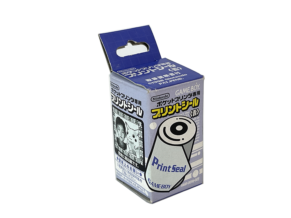 Nintendo GameBoy Print Seal MGB-009 (02) (Blue Box)