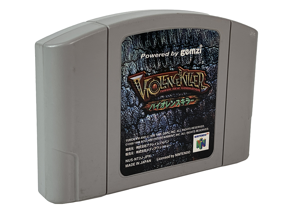 N64 Violence Killer: Turok New Generation (JPN Ver, Loose Cartridge)