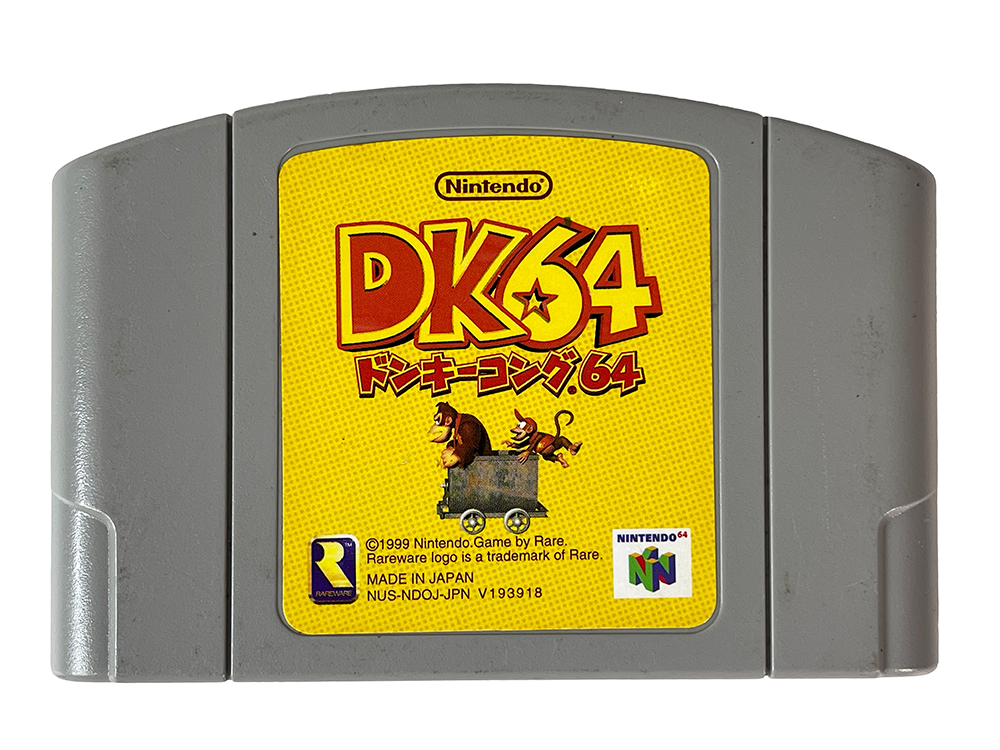 N64 Donkey Kong 64 (JPN Ver, Loose Cartridge)
