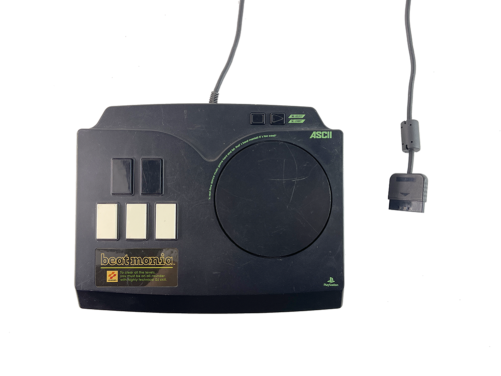 PS1 Konami BeatMania Turntable Controller ASC-0515BM (JPN Ver)