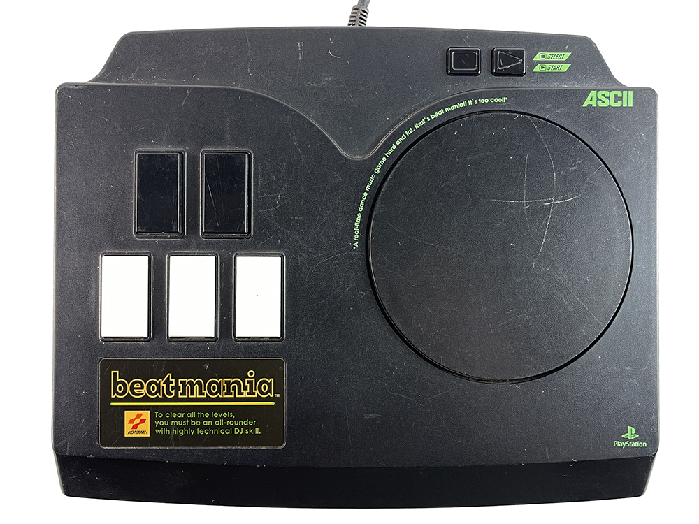 PS1 Konami BeatMania Turntable Controller ASC-0515BM (JPN Ver)