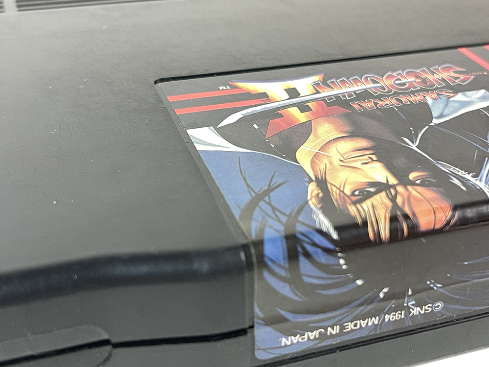 SNK NeoGeo AES Samurai Shodown 2/ Samurai Spirit II Cartridge (Genuine/ US Ver)